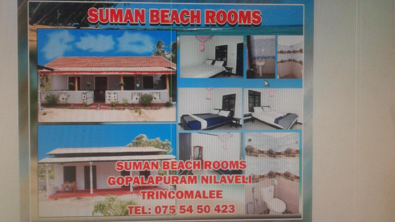 Suman Beach Rooms Nilaveli Exterior photo